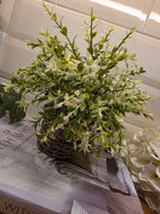 Faux White Plant