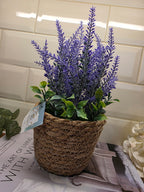 Faux Purple Lavender Plant