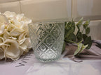 Clear Glass Tea Light Holder