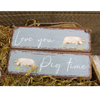 Farm Animal Signs - Cow, Pig, Chicken & Duck