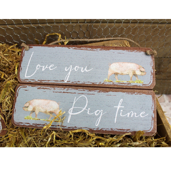 Farm Animal Signs - Cow, Pig, Chicken & Duck