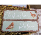 Farm Animal Signs - Cow, Pig, Chicken & Duck