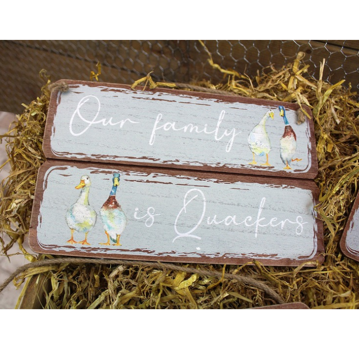 Farm Animal Signs - Cow, Pig, Chicken & Duck