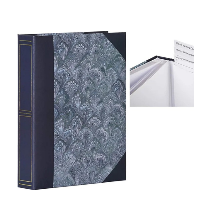 Blue Peacock 6x4 Photo Album for 140 Photos