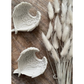 White Guardian Angel Wing Resin Jewellery Dish Small Trinket Ornament - Pair