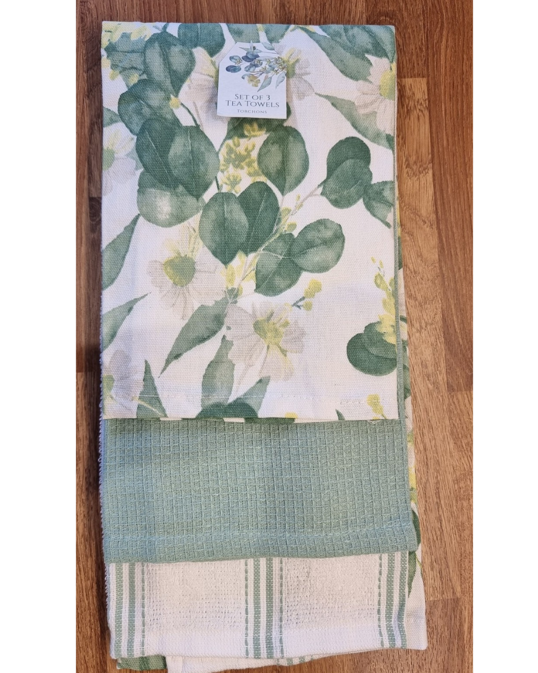 Serenity Set of 3 Tea Towels
