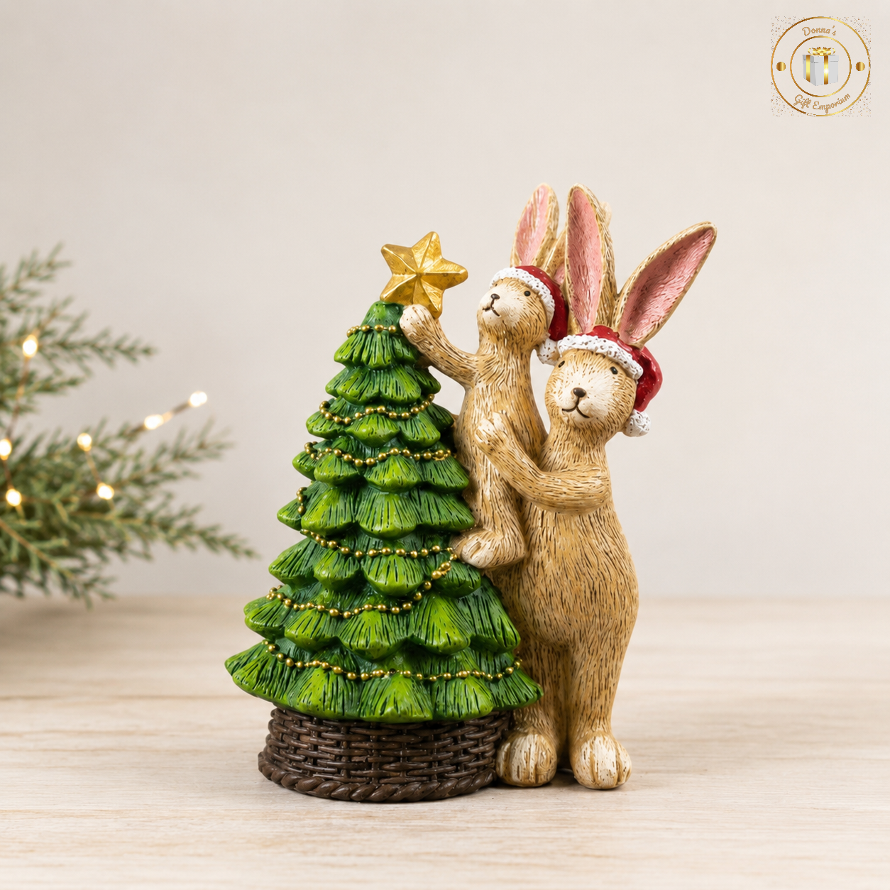 Jasper Bunny Rabbit With Tree & Bonnie The Baby