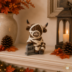 Halloween Highland Cow Ornaments – Vampire,  Mummy or Pumpkin
