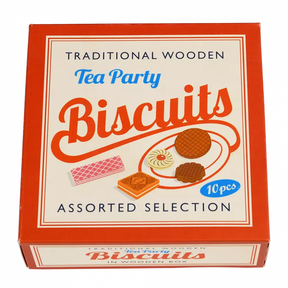 Traditional Wooden Toy - Biscuits With Numbers