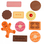 Traditional Wooden Toy - Biscuits With Numbers