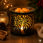 Wax Warmer / Burner - Black Tree of Life