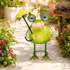 Bright Eyes Frog Solar LED