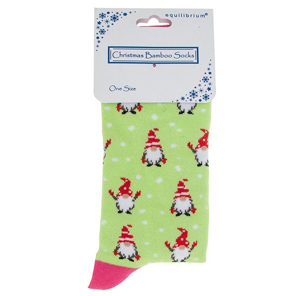Ladies Bamboo Socks - Festive Gonks