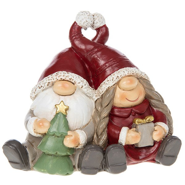 Christmas Santa Gonk Couple