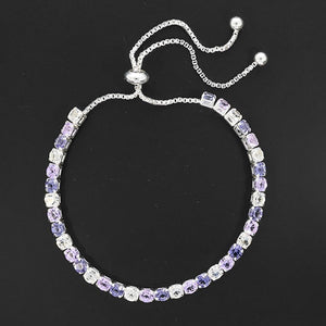 All The Lilacs Silver Plated Friendship Bracelet