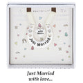 Just Married Lucky Horseshoe Keepsake - Wedding Gift