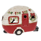 Village Pottery Christmas Campa Caravan T-Light Holder