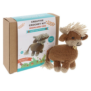 Highland Cow Crochet Kit