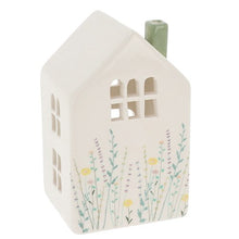 Load image into Gallery viewer, Meadow Flowers Ceramic House Tea Light Holders
