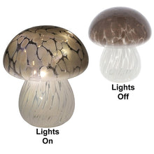 Load image into Gallery viewer, LED Mushroom Lamp - Battery Powered - Grey/Brown
