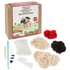 Creative Crochet Kit Chenille Bull Dog