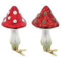 Clip On Mushroom Toadstool Christmas Tree Decorations