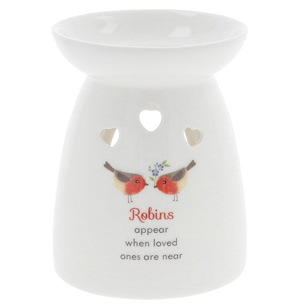 Forget-me-not & Robin Wax Warmer - Those We Love