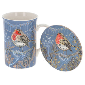 Penny Gaj Robin Mug & Coaster