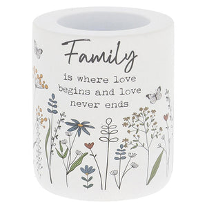 Sweet Meadow Tealight Holder - Family