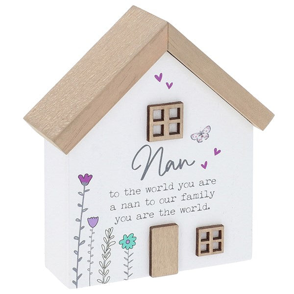 Sweet Meadow House Plaque Nan