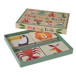 Heads and tails game - Colourful Creatures