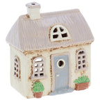 Village Pottery Garden Thatch House T-Light Holder