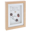 Those We Love Robin Pebble Glass Plaque