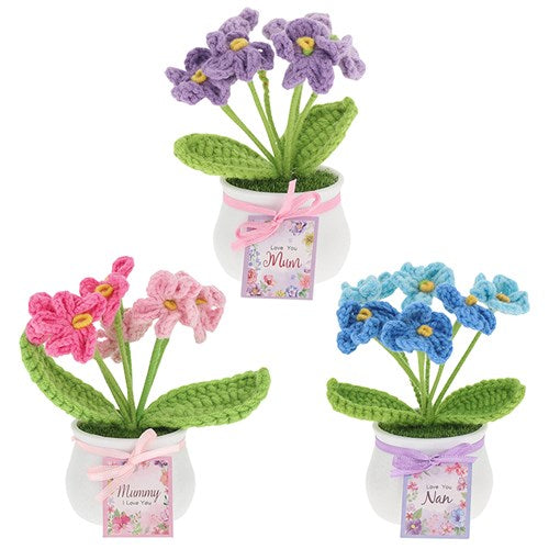 Pretty Floral Mum Crochet Flowers