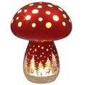 Magical Christmas LED Mushroom Large Red