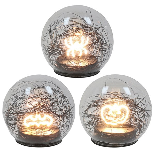 Halloween LED Ball - Spider Pumpkin Bat