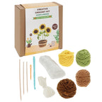 Creative Crochet Kit Sunflowers