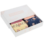 Ladies Bamboo Socks Gift Box - Owls