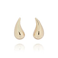 Raindrops Stud Droplet Gold Plated Earrings