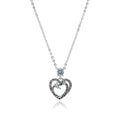 Wild At Heart Giraffe Silver Plated Necklace