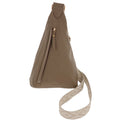 Rucksack Style Cross Body Bag Taupe