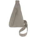 Rucksack Style Cross Body Bag Grey