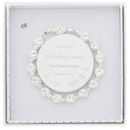 All That Bling Sparkle Hearts Silver Plated Bracelet
