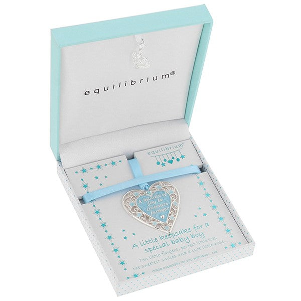 Special Baby Boy Keepsake Heart