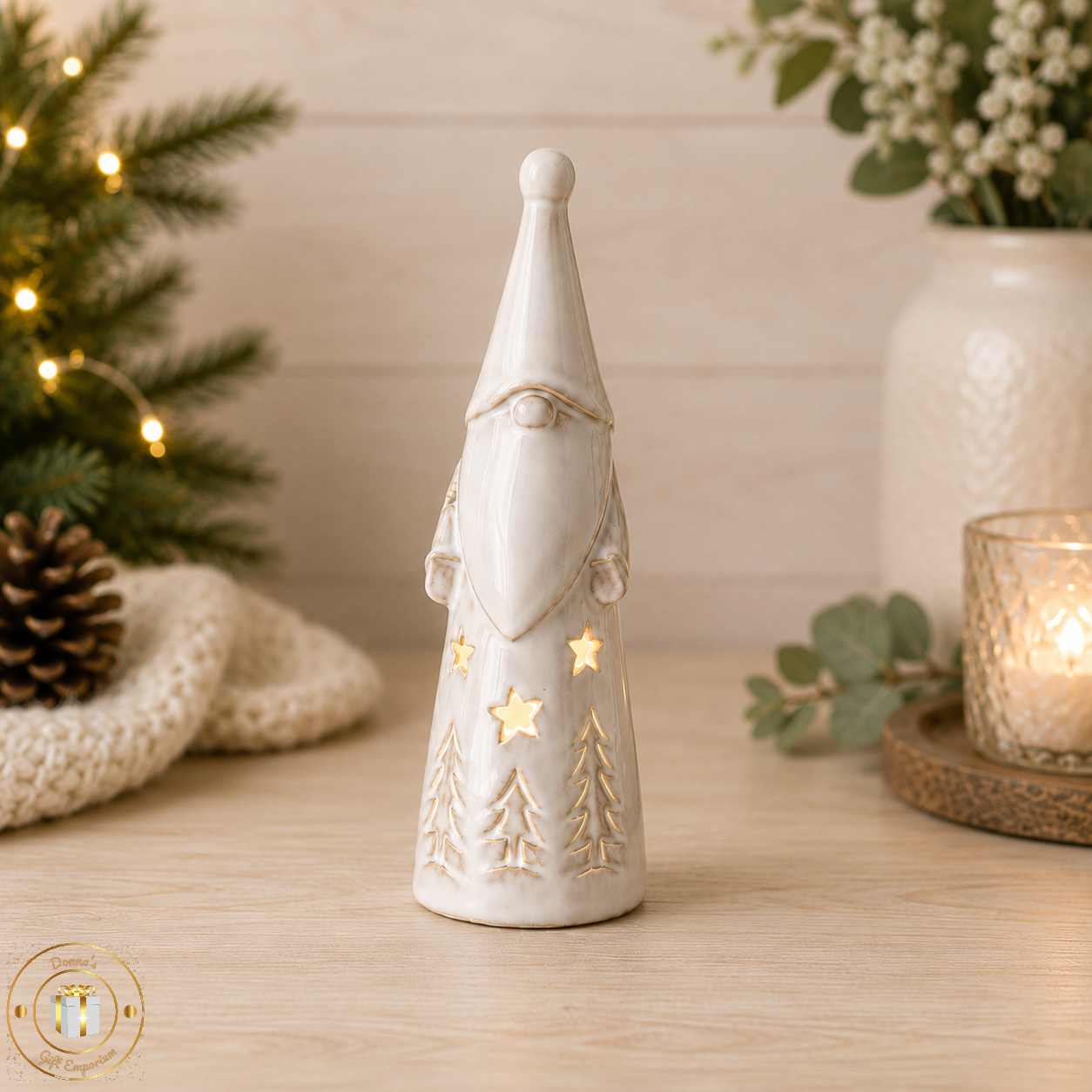LED Vintage Santa