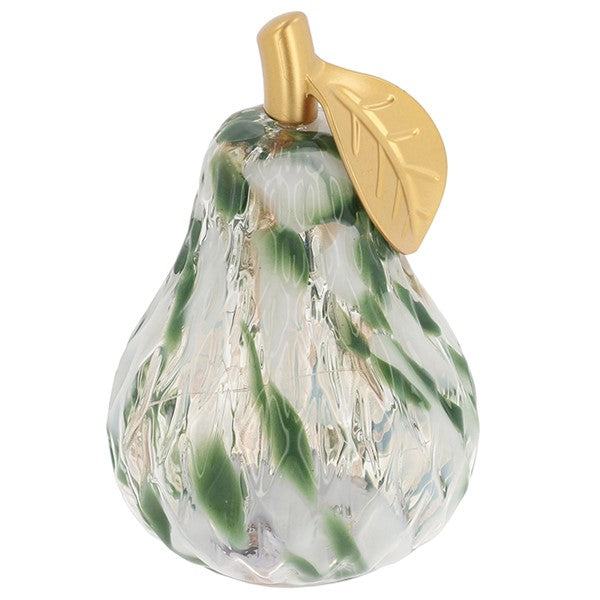 Diamond Cut LED Mottled Green Amber Pear & Apple