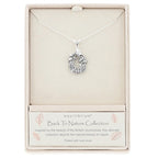 Back To Nature Woodland Fauna Silver Plated Necklace