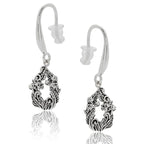 Back To Nature Woodland Fauna Silver Plated Earrings