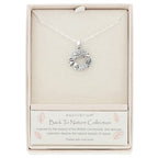 Back To Nature Woodland Hedgehog Silver Plated Necklace