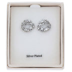 Back To Nature Woodland Hedgehog Silver Plated Earrings